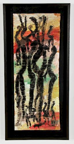 Purvis Young (1943-2010) Figures