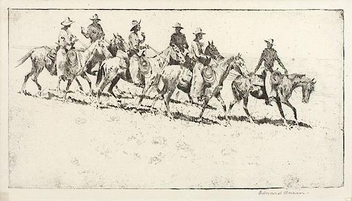 Edward Borein 1872 - 1945 | Arizona Cowpunchers