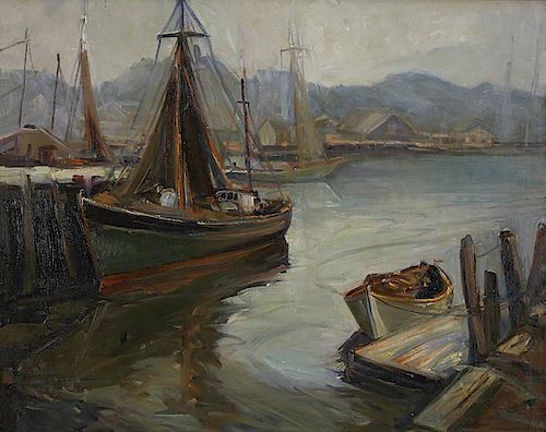William Lester Stevens 1888 - 1969 | Gloucester Docks