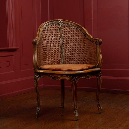 19th c. Louis XV Style Fauteuil de Bureau