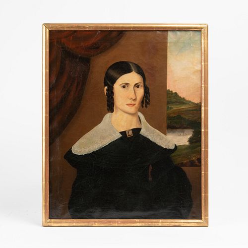 Portrait of Lorenda Langdon Snow, ca. 1815