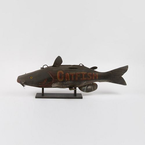 Folk Art Catfish Trade Sign