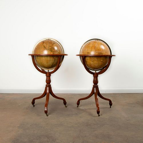 J&W Cary (London) 1816 Celestial and Terrestrial Globes