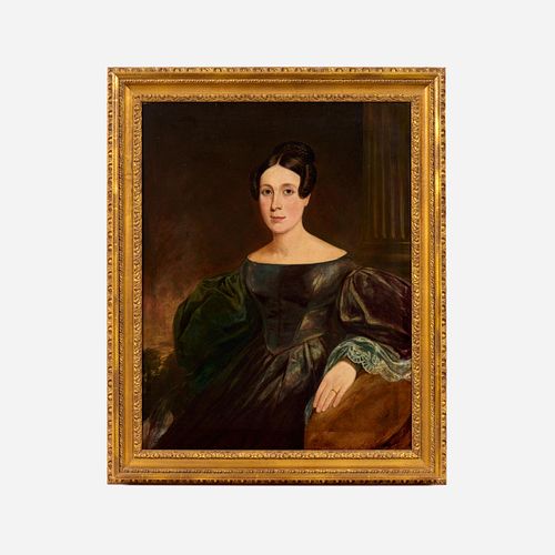 19th c. Oil Portrait of a Lady