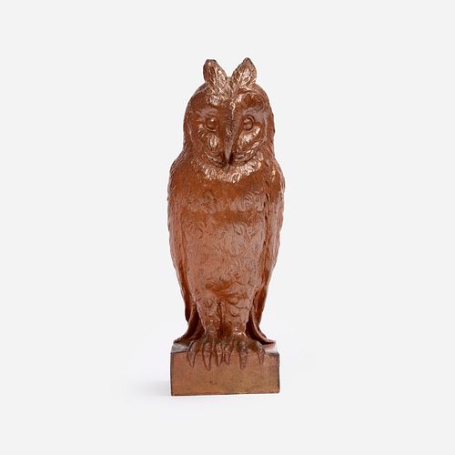 Nottingham Stoneware Long-Eared Owl, circa 1800