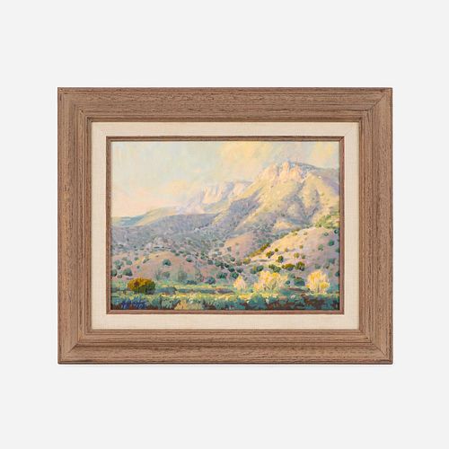 Jeff Otis (New Mexico, b. 1954) Oil Landscape
