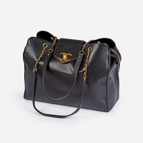 Chanel Supermodel Jumbo Tote with Gold Toned Hardware