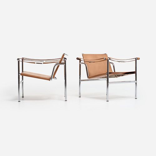 PERRIAND, JEANNERET, LE CORBUSIER "Basculant" Chairs (1958-76)