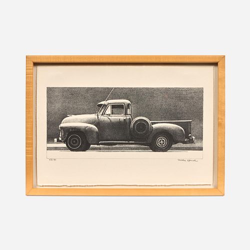 MIKE LYNCH "Truck" (1989 Lithograph)