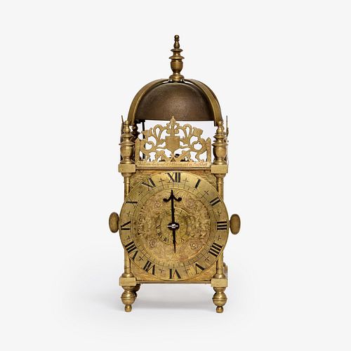 William Selwood (English, 1607-1653) Lantern Clock