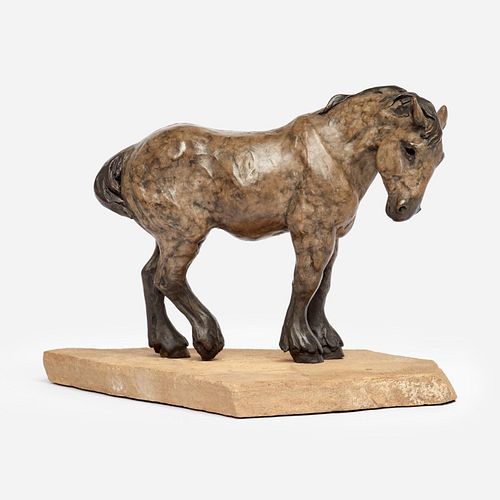 ROBIN J. LAWS  "Out in the Pasture" (Bronze #5/30)