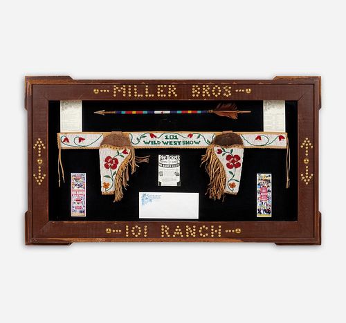 Miller Bros. 101 Ranch Wild West Show Holstered Belt