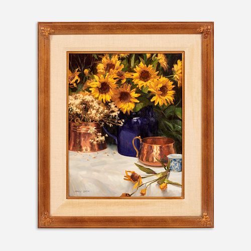JIMMY DYER "The Blue Vase" (Oil)