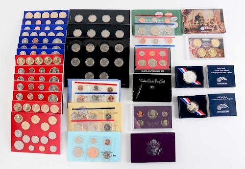 Lot Of 26: US Mint Coins.