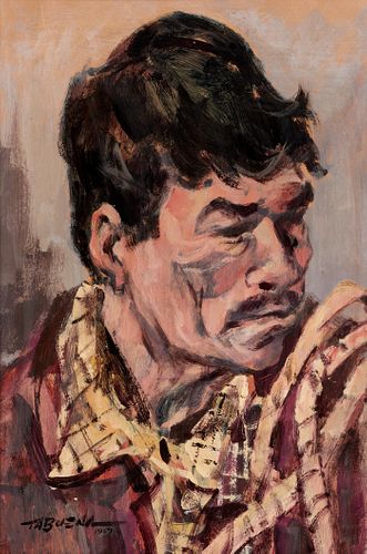 ROMEO VILLALVA TABUENA Oil Portrait (1959)