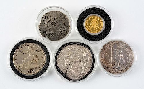 World Trade Coins 5 Piece Proof Set.