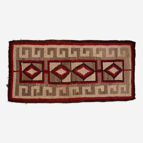 Navajo Blanket ca. 1920s, Ganado or Style