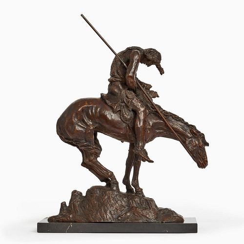 "End of the Trail" Bronze after James Earle Fraser