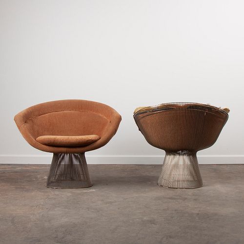 Warren Platner for Knoll: Two Lounge Chairs