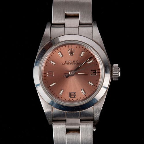 Rolex Oyster Perpetual Ladies Stainless Steel Watch 