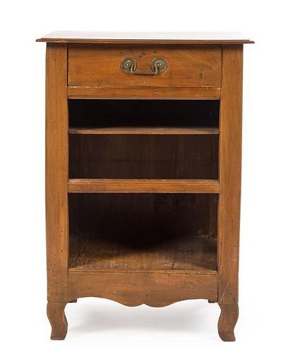 A Continental Console Cabinet Height 34 1/2 x width 23 3/4 x depth 15 3/8 inches.