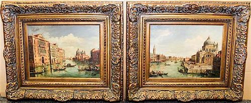 Artist Unknown, (19th/20th century), Venice (a pair of works)