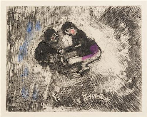 * Marc Chagall, (French/Russian, 1887-1985), Les Fables de la Fontaine, 1952