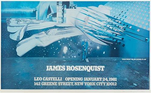 * After James Rosenquist, (American, b. 1933), Castelli Gallery, 1981