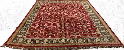 * A Persian Wool Rug 11 feet 1 inch x 8 feet 2 inches.
