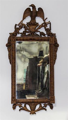 * A Continental Wood Mirror Height 53 inches.