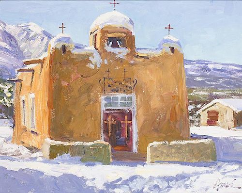 Walter Gonske b. 1942 NAWA | San Juan Chapel