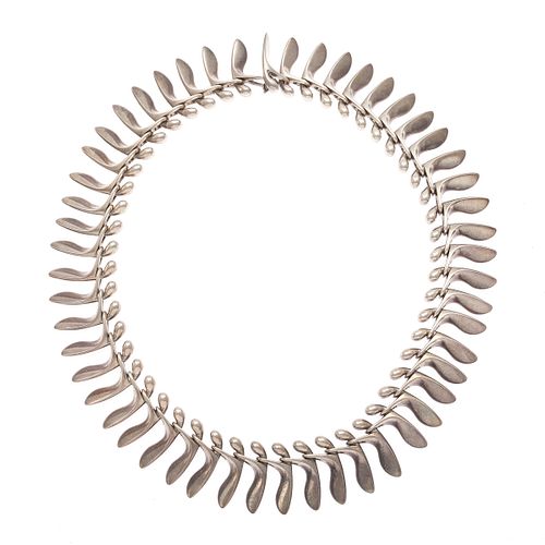 Bent Gabrielson for Georg Jensen Silver Necklace, Design 115