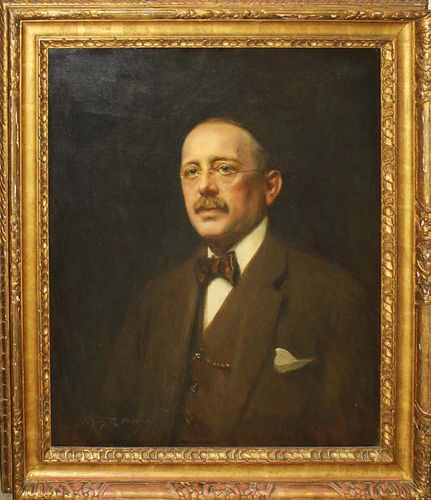 Portrait Of Edwin Eliphalet Jackson President Of Boorum And Pease