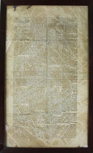 July 2, 1863 Vicksburg Daily Citizen "Last Wallpaper Edition"