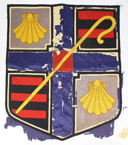 Old Silk Coat Of Arms