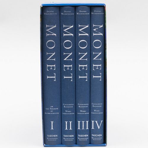 Daniel Wildenstein, Monet Catalogue Raisonne, Volumes I to IV