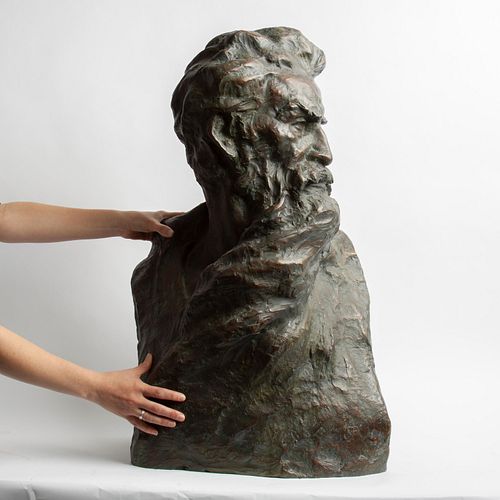 Robert Merrell Gage Large Bronze Bust, John Brown #5/9
