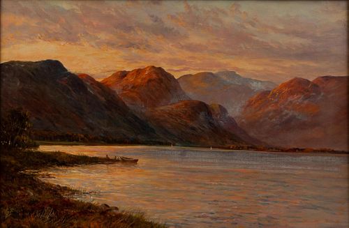 Graham Williams "Loch Lomond" Oil On Canvas