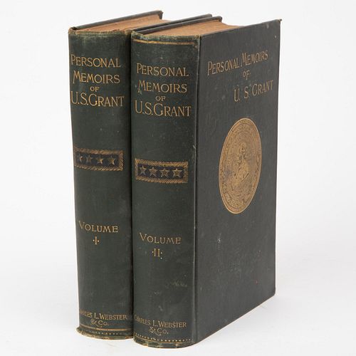 First Edition Personal Memoirs of U.S. Grant