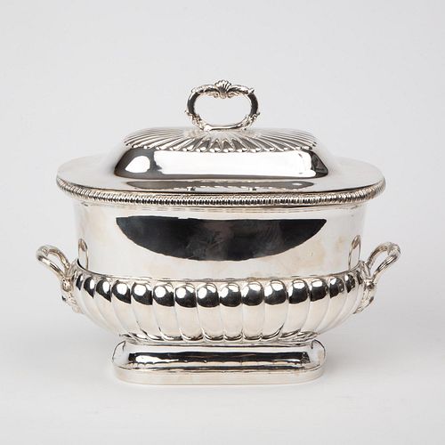 Antique Silver-Plated Tureen