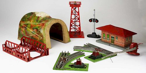Lionel Pre Ww Ii O Gauge Track And Pieces.