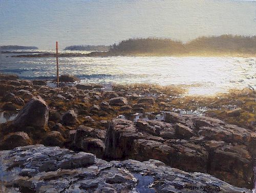 JOSEPH McGURL (American, b. 1958), Into the Light, Coast of Maine