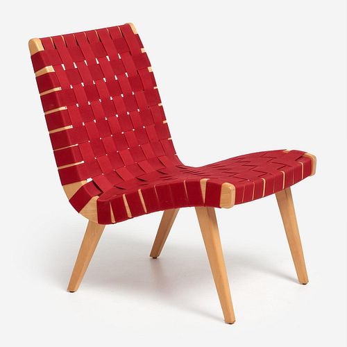 JENS RISOM Knoll 654 Armless Lounge Chair