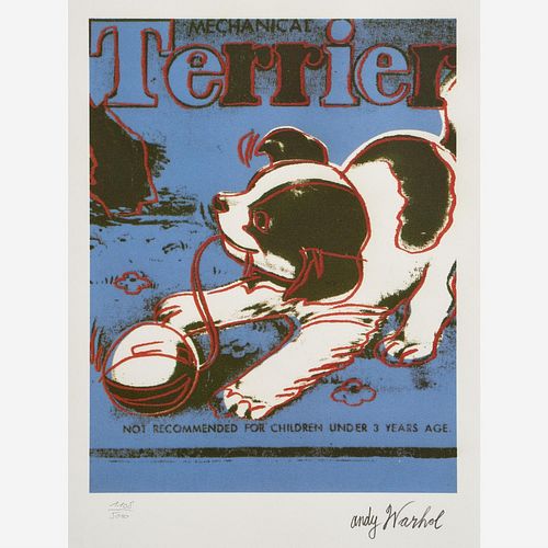 ANDY WARHOL (After) "Mechanical Terrier" (CMOA Print)