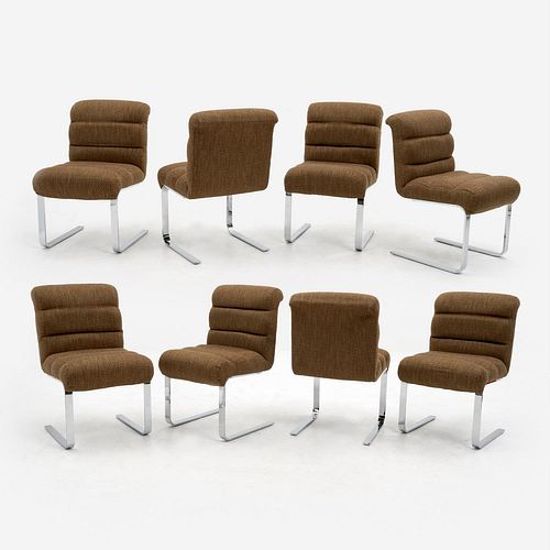 FRANK MARIANI Set of 8 Pace Collection "Lugano" Chairs