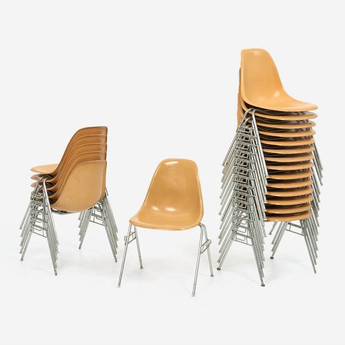 EAMES 20 Herman Miller DSS Stacking Chairs (1959-63)