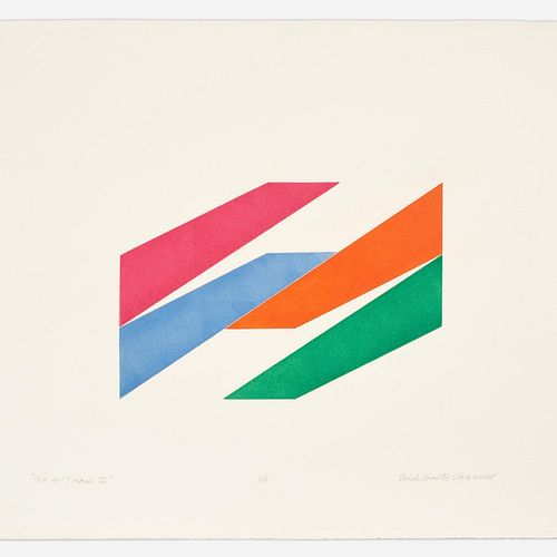 NICK VACCARO "To a Trap II" (1969 Color Relief Print)