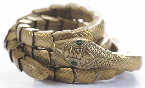 Costume Jewelry Snake Bracelet