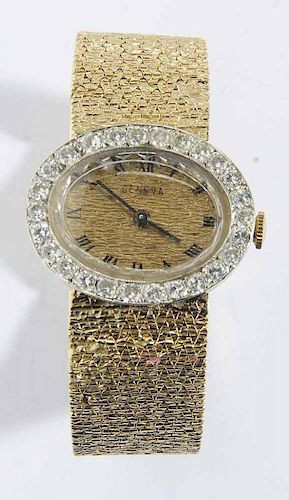 14kt. Diamond Lady's Wrist Watch