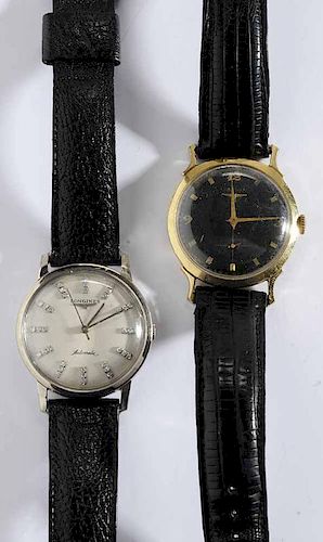 Two 14kt. Longines Wrist Watches